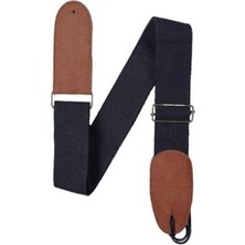 Midex HG21 Gitar Omuz Askısı Siyah Renk 5 mm Genişlik 87-146 cm