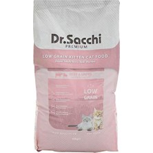 Premium Kuru Kedi Maması, Sığır ve Kuzu Etli, Düşük Tahıllı, Yavru Kedi, 10 kg