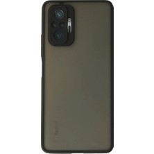 Newface Xiaomi Redmi Note 10 Pro Kılıf Montreal Silikon Kapak - Siyah