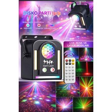 Blackbird Game Center Hepu FB-1100 Elf Beam Rgb Lazerli Parti Aydınlatma Işığı - Uzaktan Kumandalı Mini Efekt Lambası