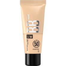 Maybelline New York Fit Me Nude Cilt Bakımı Etkili Nemlendirici SPF50 Bb Krem - 10