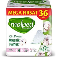 Pure&soft Ultra Hijyenik Ped Uzun Mega Fırsat 36 Adet