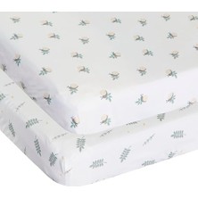 Chicco Çarşaf Seti Bambu Iki Parça N2M Forever Greenery