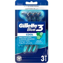 Gillette Blue3 Cool Kullan At Erkek Tıraş Bıçağı 3 Adet