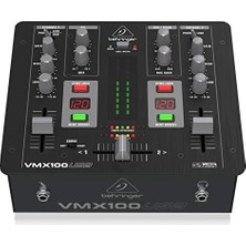 VMX100USB Professional 2-Channel Dj Mixer With Usb/audio Interface, Bpm Counter And Vca Control