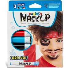 Mask Up Yüz Boyası – Karnaval (3 Renk)