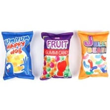 Şeker Torbası Hışırlı Köpek Oyuncağı 23X15 cm