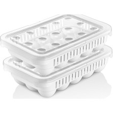 Hobby Life Yumurta Saklama Kabı – Kilitli Kapaklı, Yıkanabilir, Hijyenik ve Pratik Saklama (30'lu)