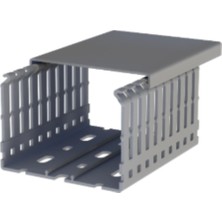 Klemsan 5558060 Kkd 8060 80X60 Kablo Kanalı (Gri) Pvc 28 mt