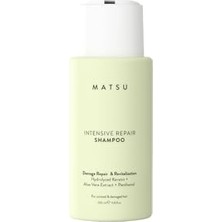 Matsu Professional Intensive Repair, Yıpranmış Saçlar Için Onarıcı Bakım Şampuanı, 350 ml