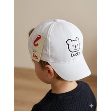 Benitto Kids Kitti 1-4 Yaş Lucky Nakışlı Erkek Çocuk Kep Şapka