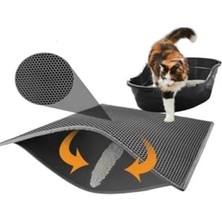 Kedi Tuvalet Önü Elekli Kum Paspası
