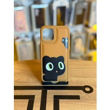 Avcı Teknoloji Market iPhone 12 Uyumlu Sevimli Hayvan Figürlü Yumuşak Silikon Telefon Kılıfı