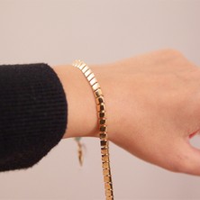 Adil İdil Kuyumculuk Piramit Altın Bileklik