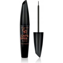 Cat's Eyes Liner Intense Black - Suya Dayanıklı Yoğun Siyah Mat Eyeliner
