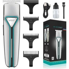 Vgr Traş Makinesi Saç,yüz ve Vücut Için Hibrit Tıraş Makinesi,profesyonel Sakal Şekillendirici, 3 Kirli Sakal Tarağı, Vücut Tarağı, Cilt Koruması, Sarjlı Uzun Kullanım (Garantili)