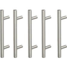 5 Adet Keijo Inox 224MM Paslanmaz Kulp (Mobilya, Dolap Kulbu, Kulp Modeli)