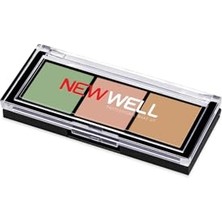 New Well Porselen Makyaj Yüz Kapatıcı Kamuflaj Kremi Paleti 1 1