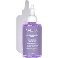 Callıel Glycolic Acid Exfoliating Toner For Face | Skin Care Toner With Glycolic Acid, Niacinamide & Salicylic Acid | Brightening, & Pore Refining Formula With Aloe, & Zinc Pca | (6.76 Fl Oz)