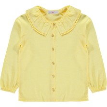 Zeyneva Timo Kız Reglan Kollu Bluz 6-9 Yaş - Sarı