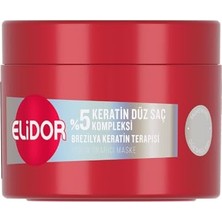 Elidor Saç Bakım Maskesi Yoğun Onarıcı Brezilya Keratin Terapisi 220 Mililitre