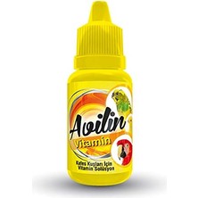 Avilin Kafes Kuşlari Için Vitamin ve Selenyum Takviyesi 40 ml