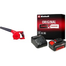 Einhell Te-Cb 18/180 Li - Solo, Akülü Üfleme + Einhell 18V 4,0 Ah Pxc Starter Kit, Akü & Şarj Cihazı