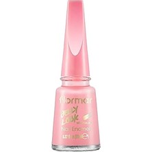Jel Görünümlü Parlak Oje Pembe Jelly Look Nail Enamel JL27 Milky Pinky