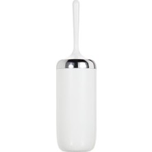 Lima Tuvalet Fırçası, Krom Dekorlu, Beyaz