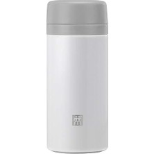 Zwıllıng Thermoçay Demlikli Matara, 420 ml | Paslanmaz Çelik | Beyaz-Gri