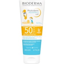 Bioderma Photoderm Pediatrics Lait SPF50+ Bebek, Çocuk Çok Yüksek Korumalı Süt Formda Güneş Kremi 200 ml