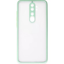 Newface Xiaomi Redmi Note 8 Pro Kılıf Montreal Silikon Kapak - Turkuaz