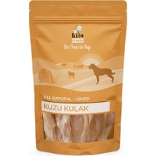 Kito Kurutulmuş Kuzu Kulak Çiğnemelik Köpek Ödül Maması %100 Doğal, Glutensiz, Organik 100 gr