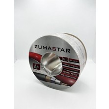 Zuma 64 Tel Sargı A+ Kalite Çanak Anten Kablosu Rg6/u6
