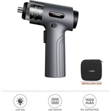 Blackbird Game Center Tts-01 3.7V Şarjlı Tornavida Seti (32 Parça Uç + Taşıma Çantalı)