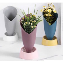 MiraLive Lale Figürlü Dekoratif Vazo