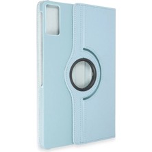 Newface Huawei Honor Pad 10 12.1 Kılıf 360 Tablet Deri Kılıf - Turkuaz