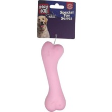 PF-4042-PLAYFULL Kemik Şeklinde Plastik Köpek Oyuncağı 12 cm