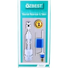 Özbest Su Tasarruflu Basmalı Klozet Rezervuar Iç Takımı - Uyumlu ve Dayanıklı