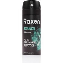 Erkek Deodorant Spreyi - Botanical Serisi - 150ML - Etkili Ter Kokusu Önleyici - Alüminyumsuz ve Leke Bırakmayan Formül - Gün Boyu Ferahlık Veren Erkek Vücut Spreyi