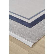 Seyran Halı Zen Akrilik Halı 7001 Mavi