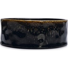 Beeztees Dbl Köpek Mama Su Kabı, Seramik, Siyah, 13,5cm, 500ML