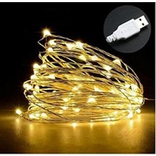 Peri LED 10 Metre USB Girişli