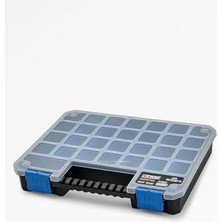 Made Slim Organizer 23 Bölmeli, Şeffaf, Düzenleyici Kutu, Polipropilen Malzeme, Çekmece Içi ve Masaüstü Kullanım Için, Hafif Taşınabilir, Saklama Kutusu