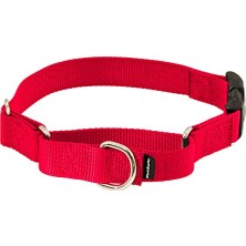Hızlı Kopçalı Martingale Yaka, 3/4" Medium, Kırmızı