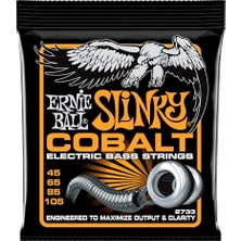 Ernie Ball Hybrid Slinky Kobalt Elektrik Bas Telleri, Ölçü 45-105