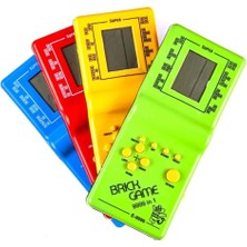 Busstier Nostaljik Tetris El Atarisi Pilli Taşınabilir Retro Oyun Konsolu Unutulmayan Atari Oyunu