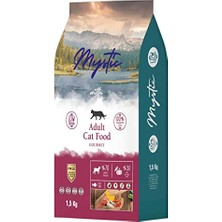 Mystic Az Tahıllı Yetişkin Kedi Maması Gurme 1,5 kg