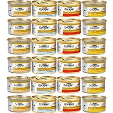Gold Kıyılmış Karışık Ezme Kedi Yaş Maması 24X85 gr