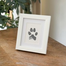 Tekli Evcil Hayvan Pati Izi ve Fotoğraf Çerçevesi - Kedi Köpek ve Kuş ile Uyumlu - Sadece Çerçeve